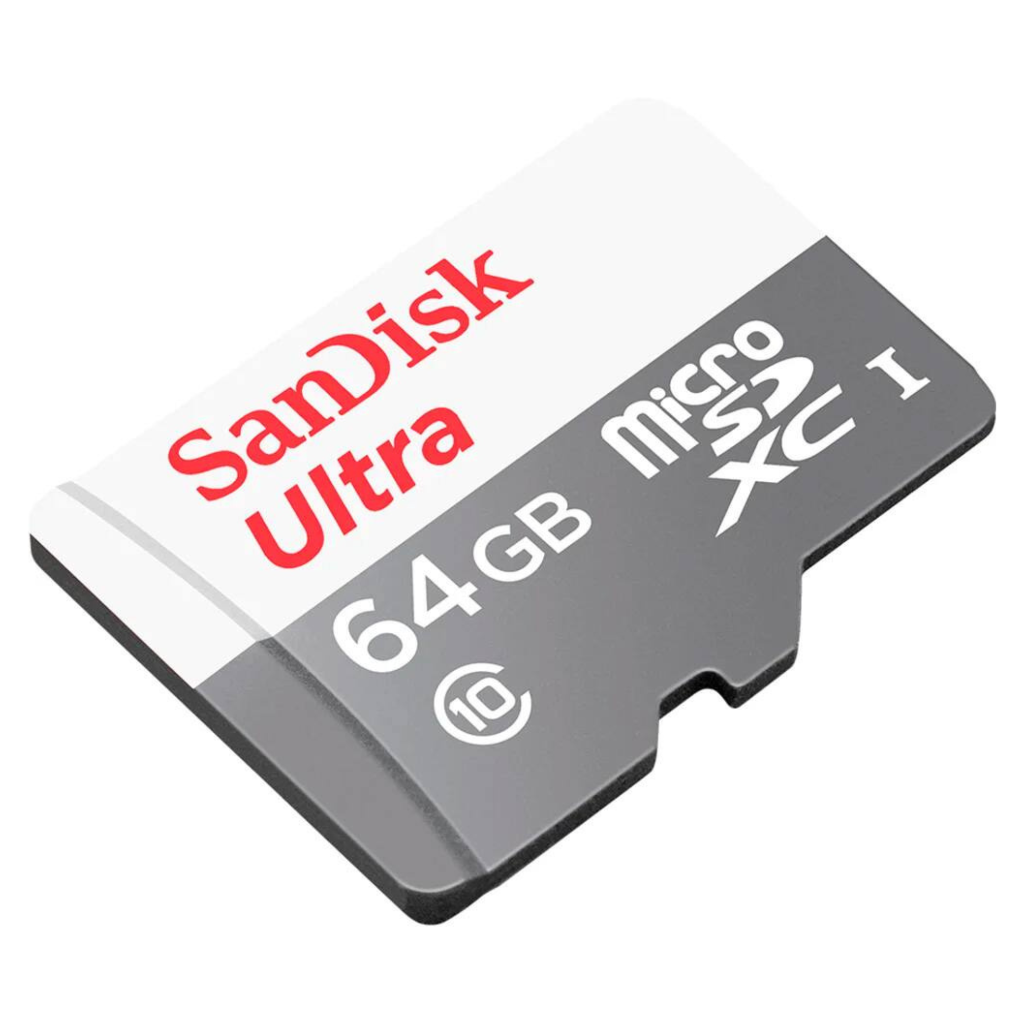 Cartão de Memória SanDisk 64GB Classe 10 MicroSDHC com Adaptador